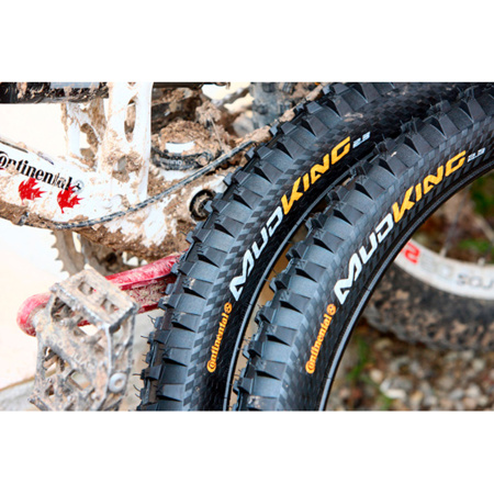 Покрышка Continental MudKing, 26"x2.30, 57-559, черная, не складная, BlackChili, Apex, Skin, 1100гр. || Покришка Continental MudKing, 26 " x2.30, 57-559, Чорна, не складна, BlackChili, Apex, Skin, 1100гр.
