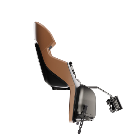 Детское велокресло Bobike Exclusive Evolve maxi - rear bicycle seat for frame Cinnamon Brown || Дитяче велокрісло Bobike Exclusive Evolve maxi - rear bicycle seat for frame Cinnamon Brown
