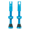 Ниппели Peaty's x Chris King Tubeless Valves, 42mm, Turquoise || Ніпелі Peaty's x Chris King Tubeless Valves, 42mm, Turquoise