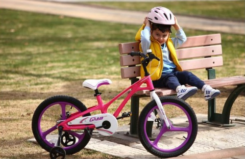 Велосипед RoyalBaby GALAXY FLEET PLUS MG 16", OFFICIAL UA, рожевий