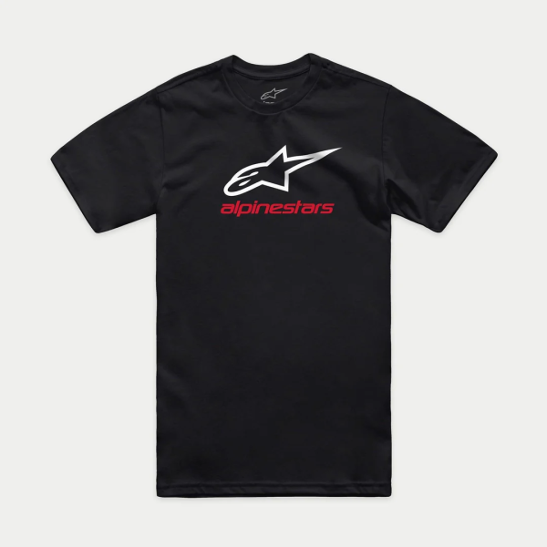 Футболка Alpinestars ALWAYS 2.0 CSF TEE BLACK/WHITE/RED, M