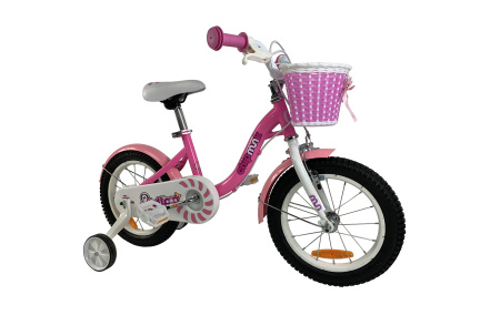 Велосипед детский RoyalBaby Chipmunk MM Girls 16", OFFICIAL UA, розовый || Велосипед дитячий RoyalBaby Chipmunk MM Girls 16", OFFICIAL UA, рожевий