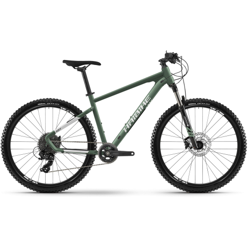Велосипед Haibike Seet 6 27.5 " 21-G Tourney, рама S, зелено-сірий матовий, 2021