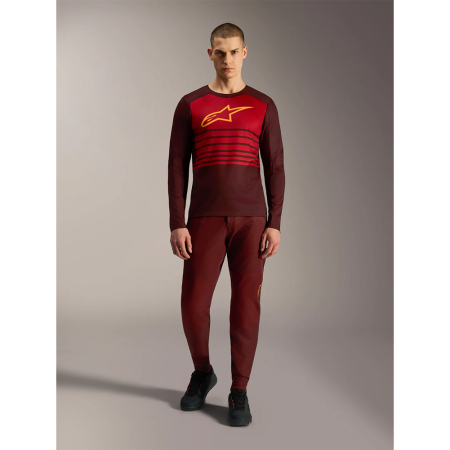 Джерси Alpinestars A-DURA ELITE LS JERSEY 2.0 BORDEAUX, XL || Джерсі Alpinestars A-DURA ELITE LS JERSEY 2.0 BORDEAUX, XL