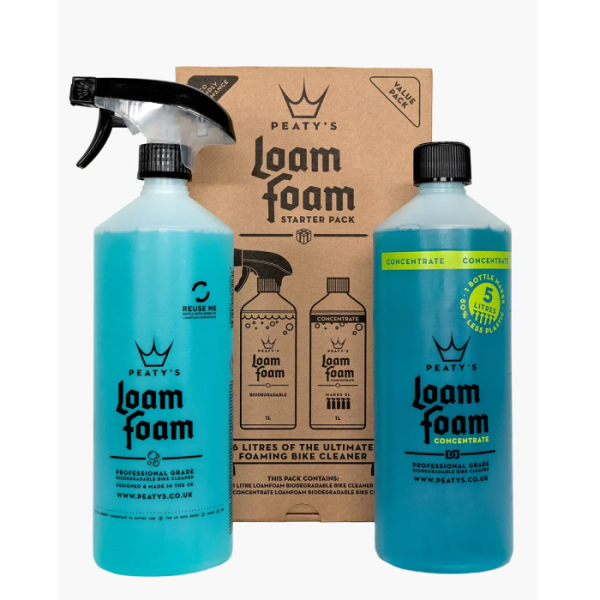 Набір для мийки Peaty's Gift Pack, Wash Degrease Lubricate Dry, шампунь 1L / шампунь концентрат 1L