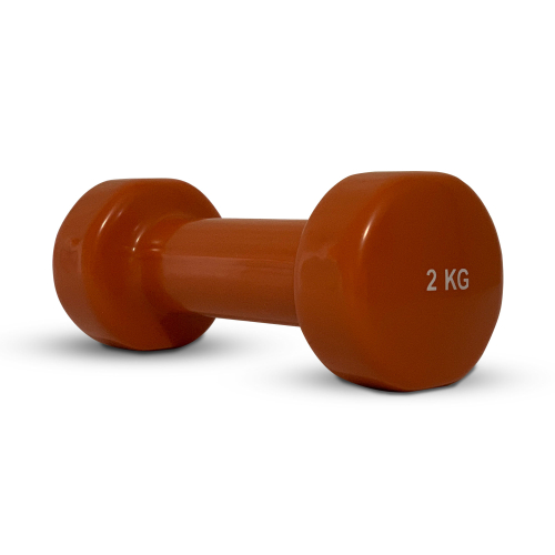 Гантель виниловая Stein 2 кг/ шт/ коричневая
