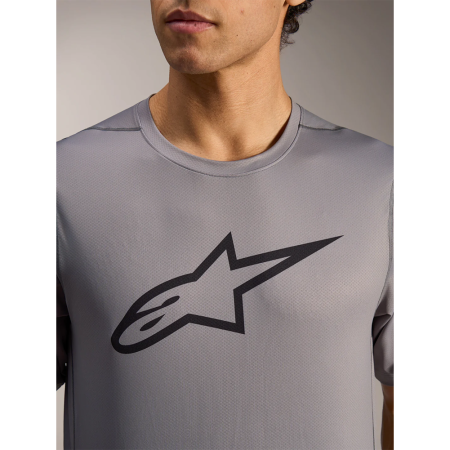 Джерси Alpinestars A-DURA RIDE SS JERSEY GRAY, L ||  Джерсі Alpinestars A-DURA RIDE SS JERSEY GRAY, L