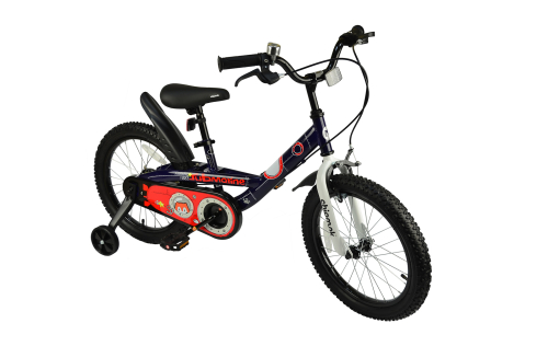 Велосипед детский RoyalBaby Chipmunk Submarine 18", OFFICIAL UA, темно-синий