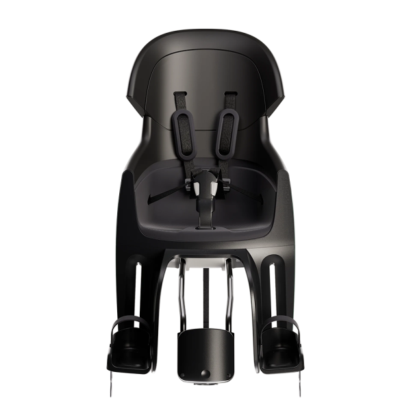 Дитяче велокрісло Bobike Exclusive Evolve maxi - rear bicycle seat for frame Urban Black