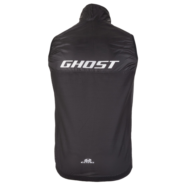 Жилет Ghost Factory Racing, XL, черно-красно-белый