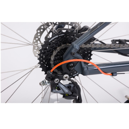 Велосипед KTM CHICAGO 291 рама XXL/48 сірий матовий