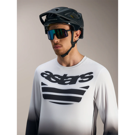 Джерси Alpinestars A-DURA ASTARS LS JERSEY 2.0 ORANGE/BLACK, L || Джерсі Alpinestars A-DURA ASTARS LS JERSEY 2.0 ORANGE/BLACK, L