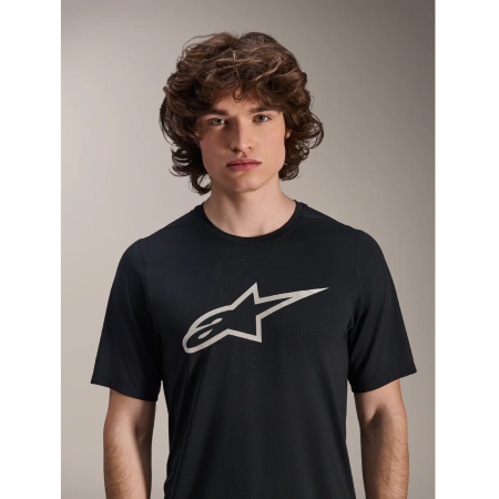 Джерси Alpinestars A-DURA SS JERSEY BLACK, S || Джерсі Alpinestars A-DURA SS JERSEY BLACK, S