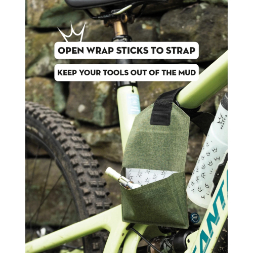 Органайзер на раму для інструменту Peaty's HoldFast Trail Tool Wrap, Moss Green
