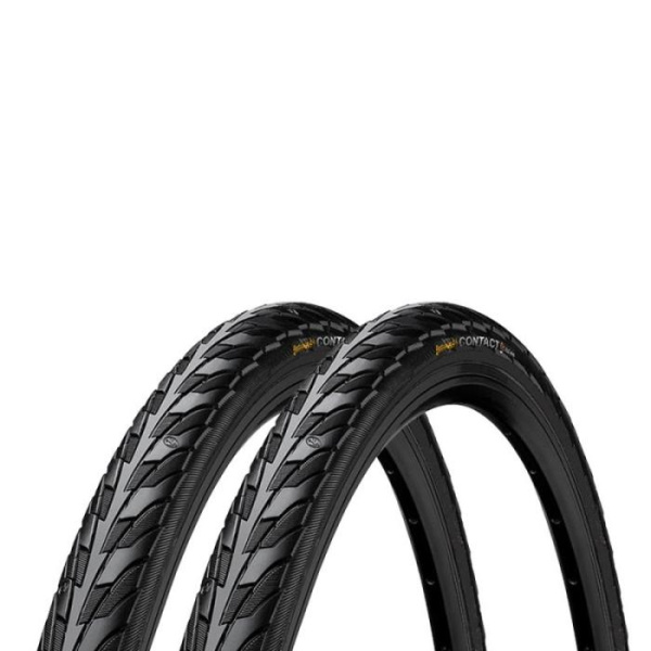 Покрышка Continental Contact, 28" | 700 X 28C | 28 X 1 5/8 X 1 1/8, черная, не складная, светоотражающая