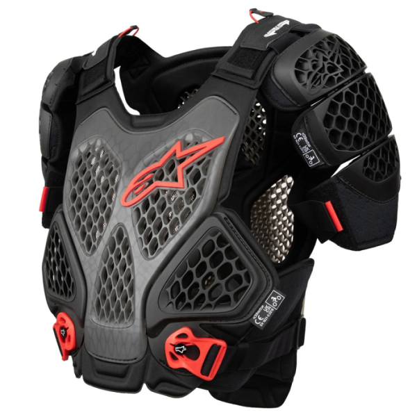 Захист тіла Alpinestars A-6 CHEST PROTECTOR BLACK ANTHRACITE RED, XL/XXL