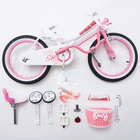 Велосипед RoyalBaby JENNY GIRLS 14", OFFICIAL UA, розовый || Велосипед RoyalBaby JENNY GIRLS 14", OFFICIAL UA, рожевий