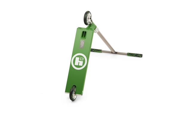 Самокат трюковый Hipe H6 Raw/Green