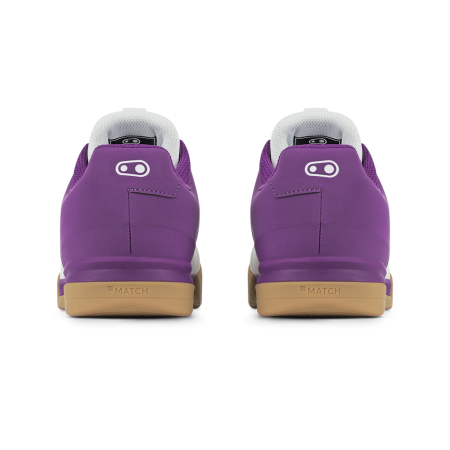 Веловзуття CrankBrothers SHOES STAMP LACE WHITE / PURPLE - GUM OUTSOLE - BERNARD KERR 11.0