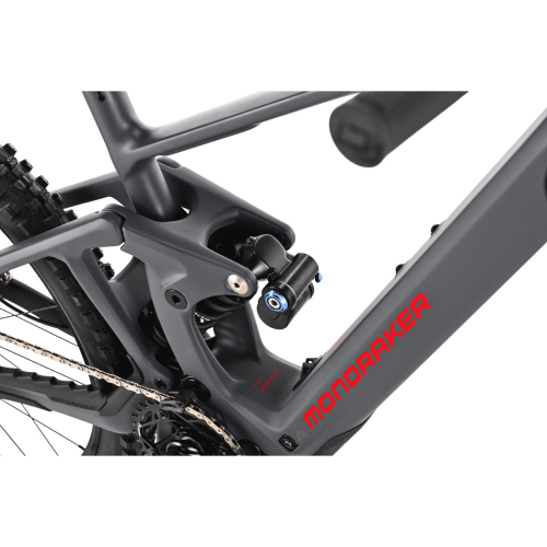 Електровелосипед MONDRAKER DUNE RR Carbon 29/27.5'' 170mm, 400Wh Bosch SX, Black/Grey/Red, L
