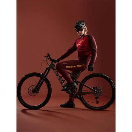 Джерси Alpinestars A-DURA ELITE LS JERSEY 2.0 BORDEAUX, M || Джерсі Alpinestars A-DURA ELITE LS JERSEY 2.0 BORDEAUX, M