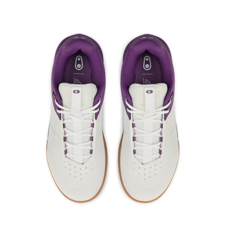 Веловзуття CrankBrothers SHOES STAMP LACE WHITE / PURPLE - GUM OUTSOLE - BERNARD KERR 9.0