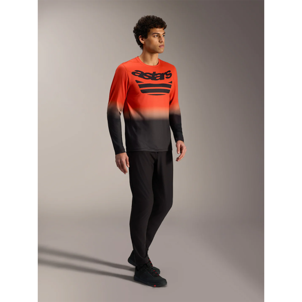Джерси Alpinestars A-DURA ASTARS LS JERSEY 2.0 WHITE/BLACK, XL