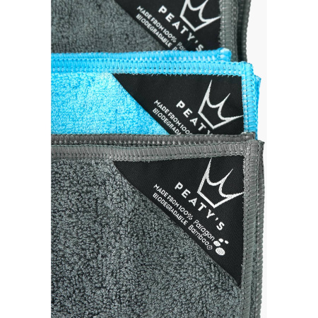 Набор полотенец микрофибра Peaty's Bamboo Cloth, 3шт || Набір рушників мікрофібра Peaty's Bamboo Cloth, 3шт