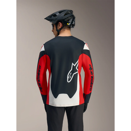 Джерси Alpinestars A-DURA RACE LS JERSEY RED, M || Джерсі Alpinestars A-DURA RACE LS JERSEY RED, M