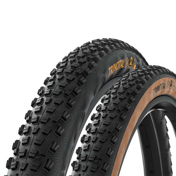 Покришка безкамерна Continental Trinotal Trail Grip 29" | 29 X 2.20 чорна складна skin