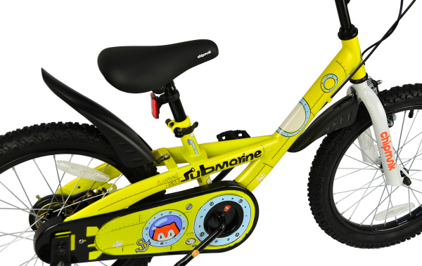 Велосипед дитячий RoyalBaby Chipmunk Submarine 18", OFFICIAL UA, жовтий