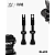 Ниппели Peaty's x Chris King Tubeless Valves, 60mm, Black ||  Ніпелі Peaty's x Chris King Tubeless Valves, 60mm, Black