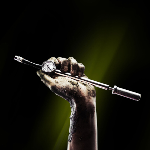 Насос высокогодавления для амортизаторов Birzman Zacoo Macht  / серебро