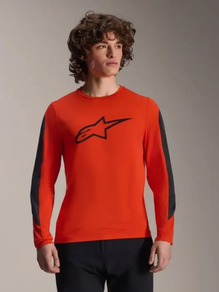 Джерси Alpinestars A-DURA ASTAR LS JERSEY SPICY ORNGE, M