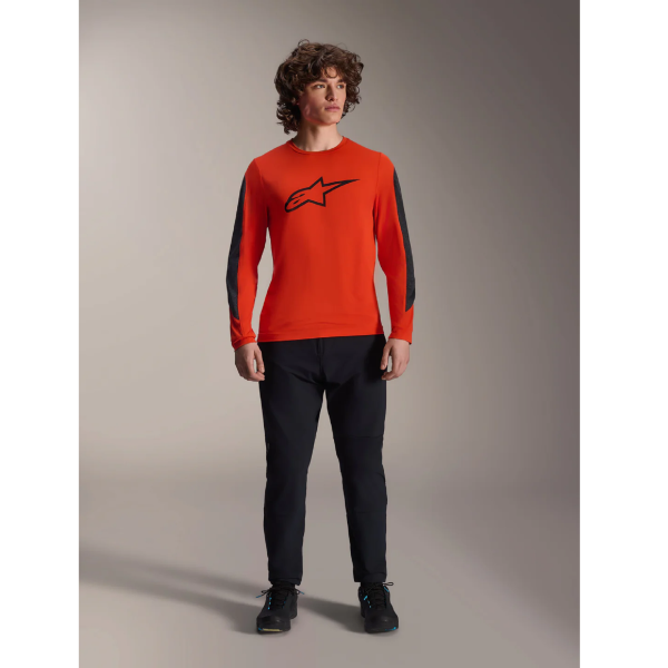 Джерси Alpinestars A-DURA ASTAR LS JERSEY SPICY ORNGE, L