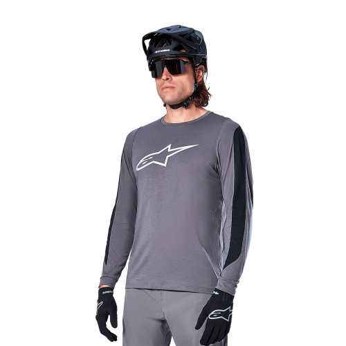 Джерсі Alpinestars A-DURA DRI ASTAR LS JERSEY DARK GRAY, L