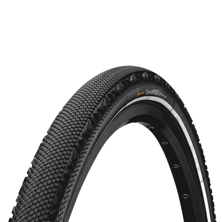 Покрышка Continental Speed Ride,28" | 700 x 42C (40C) | 28 x 1.60, черная, не складная, светоотражающая, skin || Покришка Continental Speed Ride, 28" | 700 x 42C (40C) | 28 x 1.60, Чорна, не складна, світловідбиваюча, skin