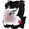 Защита тела Alpinestars A-4 PLASMA CHEST PROTECTOR BLACK RED WHITE, M/L