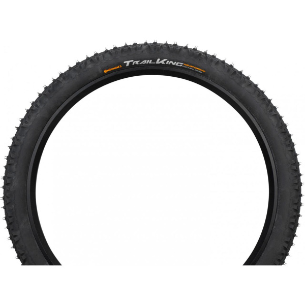 Покрышка бескамерная Continental Trail King ShieldWall, 29"x2.40, 60-622, черная, складная, 935 гр.