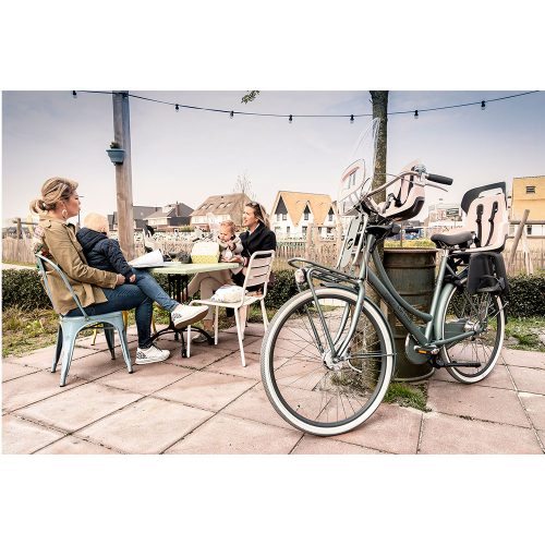 Дитяче велокрісло Bobike Maxi GO Carrier / Vanilla cup cake