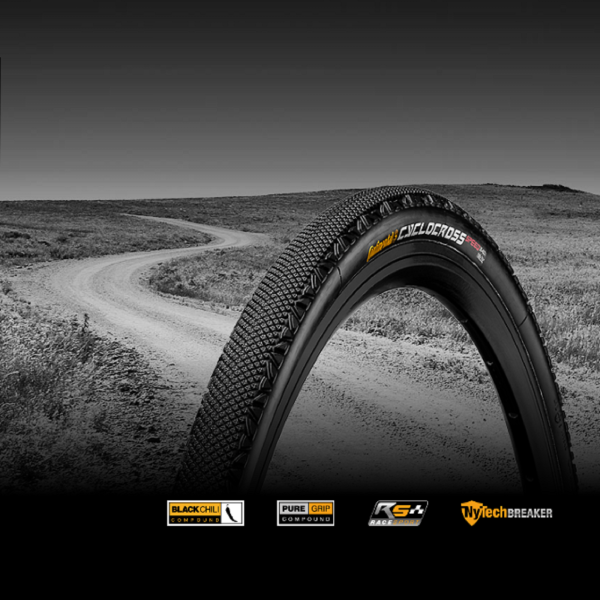 Покришка Continental SpeedKing CX Performance-28 | / 700 x 35C / 28 x 1 3/8 x 1 5/8, чорний, складна, skin