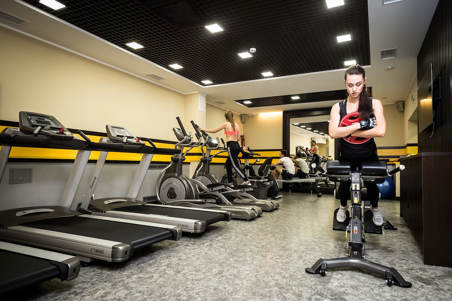 Тренажерний зал в готелі Варшавський - перлині міста Сарни