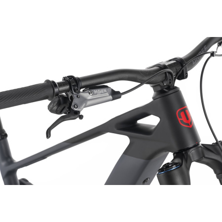  Електровелосипед MONDRAKER DUNE RR Carbon 29/27.5'' 170mm, 400Wh Bosch SX, Black/Grey/Red, L 