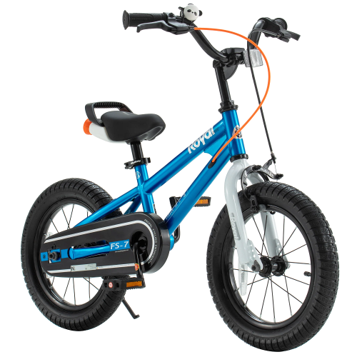 Велосипед RoyalBaby FREESTYLE 7TH 14", OFFICIAL UA, синій