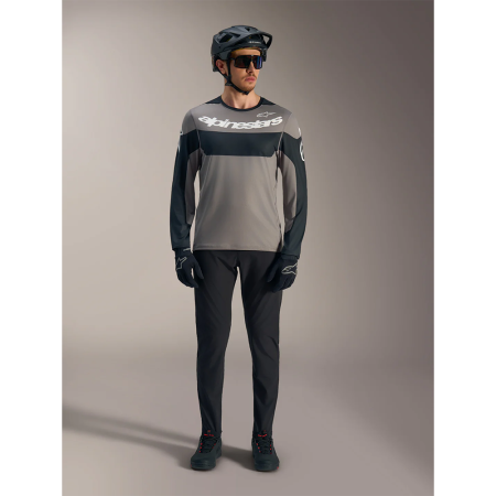 Джерси Alpinestars A-DURA RACE LS JERSEY BLACK, XL || Джерсі Alpinestars A-DURA RACE LS JERSEY BLACK, XL