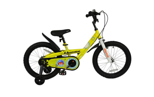 Велосипед дитячий RoyalBaby Chipmunk Submarine 16", OFFICIAL UA, жовтий