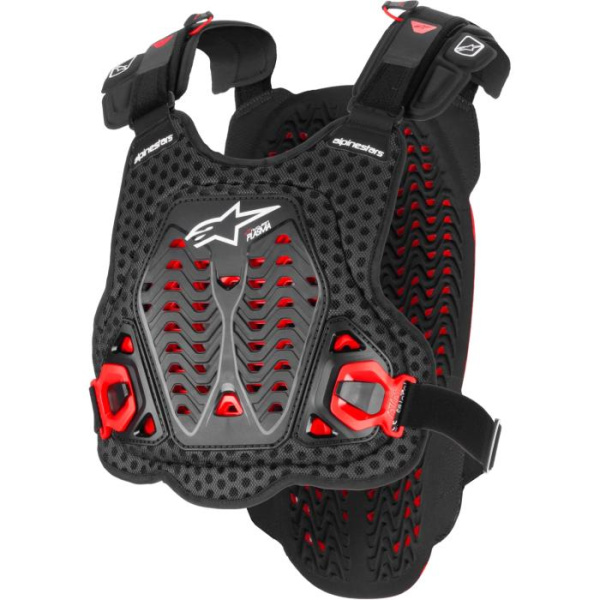 Захист тіла Alpinestars A-5 PLASMA CHEST PROTECTOR BLACK RED WHITE, XL/XXL