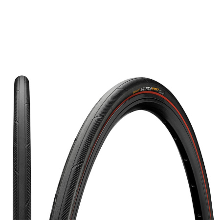 Покрышка Continental Ultra Sport III 28" | 700 x 23C черная/синяя , складная skin || Покришка Continental Ultra Sport III 28" | 700 x 23C чорна/синя, складна skin