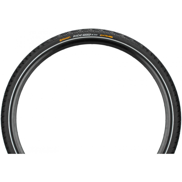 Покрышка Continental RIDE Tour Reflex, 28", 700 x 35C, 28 x 1 3/8 x 1 5/8, 37-622, Wire, ExtraPuncture Belt, 690гр., черный