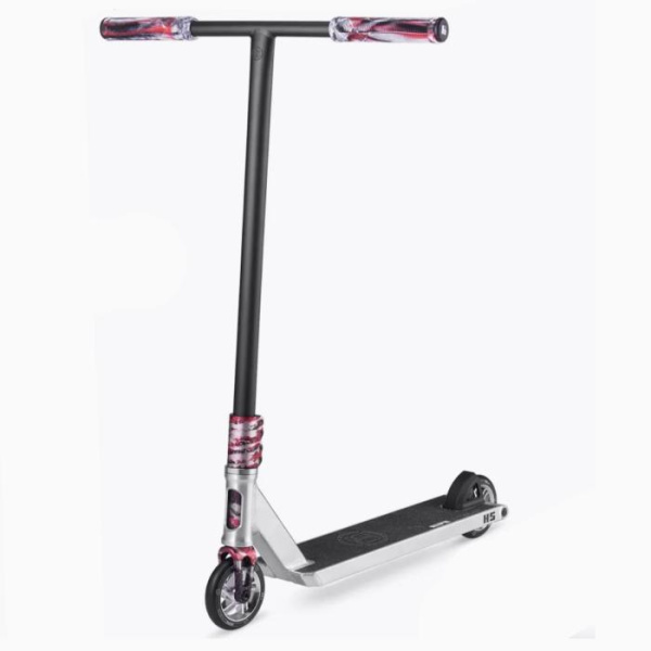 Самокат трюковый Hipe H5 Silver/red